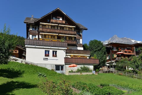Top performing Airbnb: Apartment "Mountain view" 5-person apartment in Grindelwald