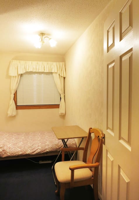 Little fordable table for your use.