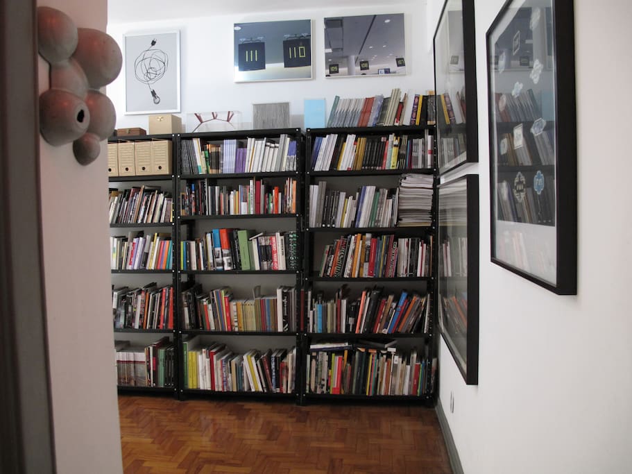 entrada do apartamento.