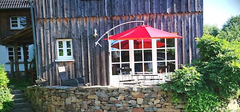 Apartment on the edge of the forest with sauna