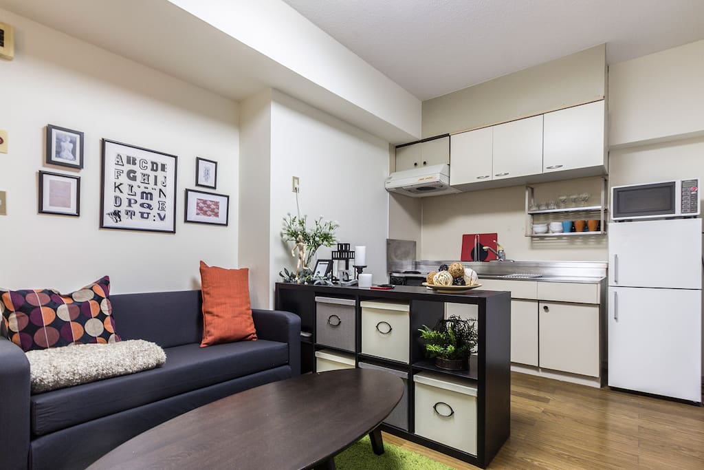 Kitchen and dining room