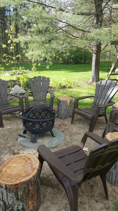Cozy fire pit
