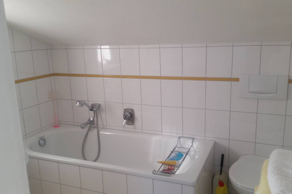 Bathroom with tub