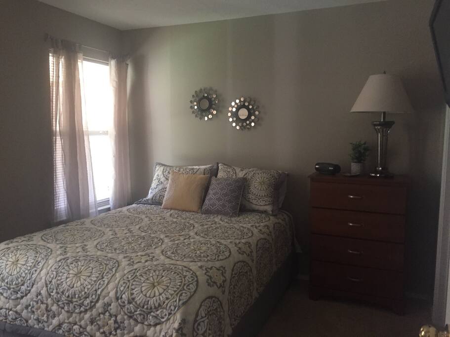 Bedroom 1 with walk in closet