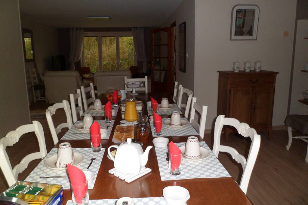 salle petit déjeuner