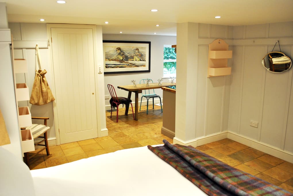 Kitchen from the sleeping area