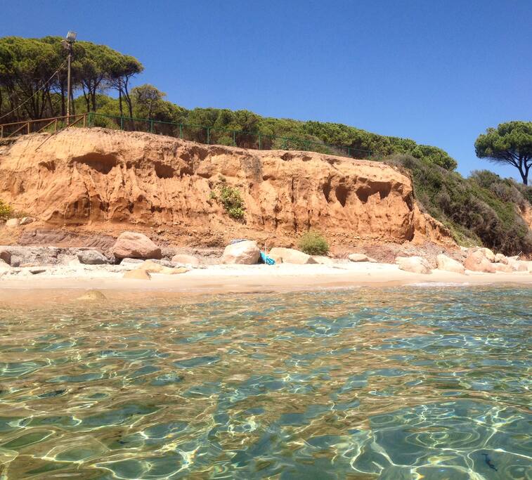 spiaggia privata del condominio