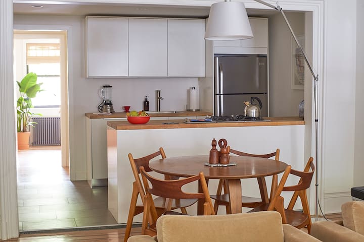 Danish Modern in Brownstone