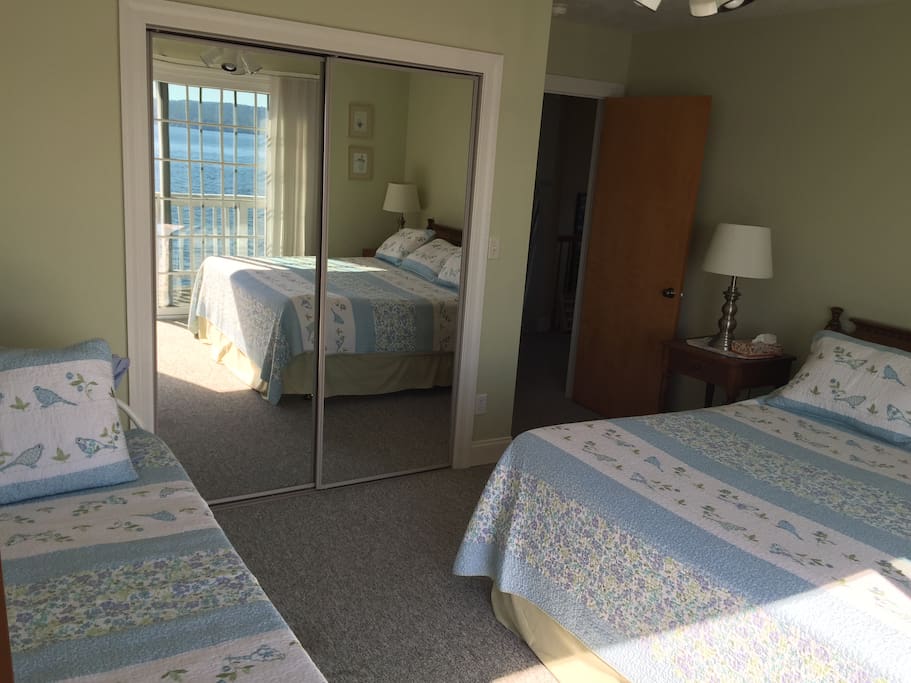 One of the 5 bedrooms, king with trundle/daybed