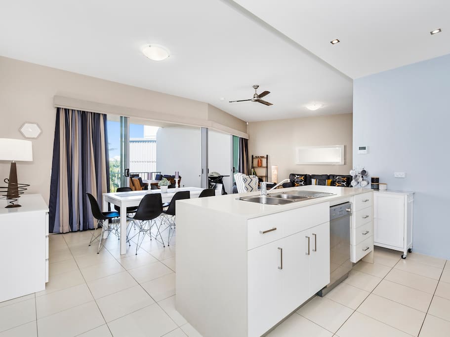 Kitchen and dining