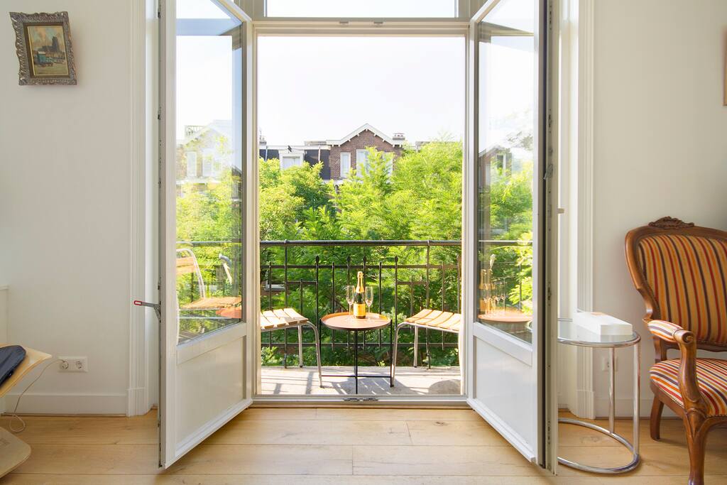 Sunny balcony