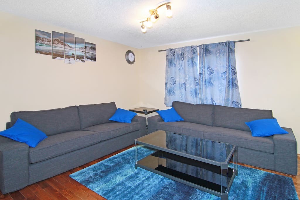 Living room with 2 sofas