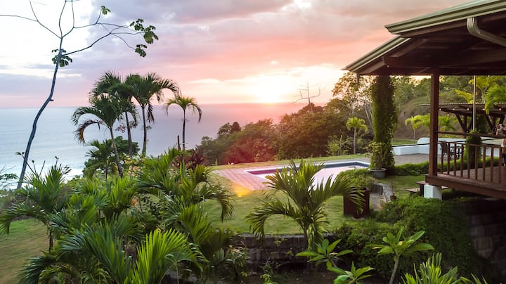 Spectacular Ocean View Playa Hermosa Jaco Houses For Rent In Playa Hermosa Provincia De Puntarenas Costa Rica