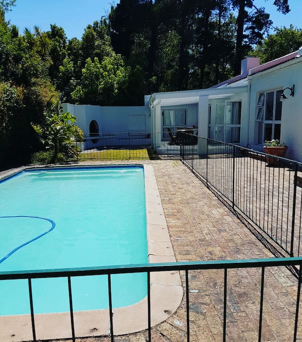 Sheltered pool