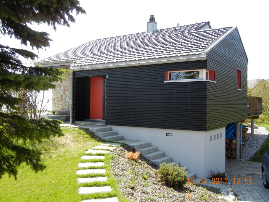 Entrée du chalet
