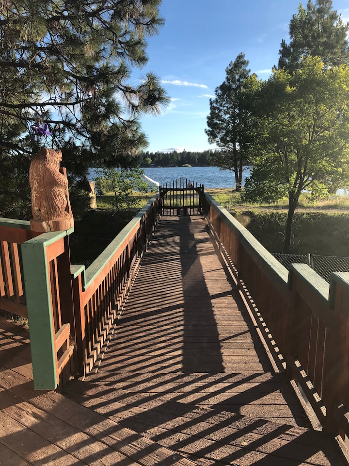 Lake Front Home on Pine Hollow Houses for Rent in Tygh Valley, Oregon, United States Airbnb