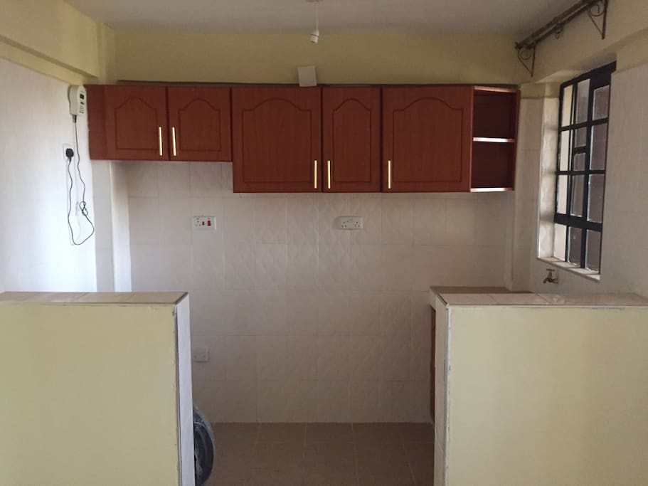 functioning kitchen