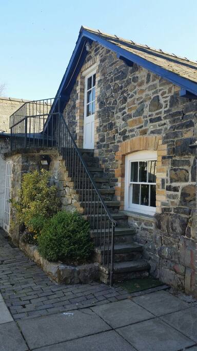 Outside steps