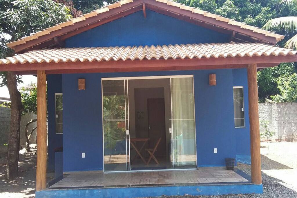 Frente/Varanda da Casa Azul