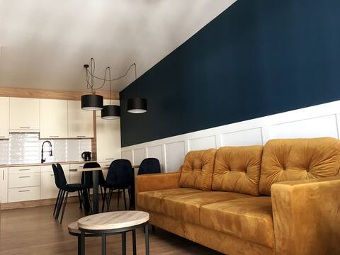 Successful Airbnb property: Kraków City Center Navyblue Luxury Apartment in Podgórze