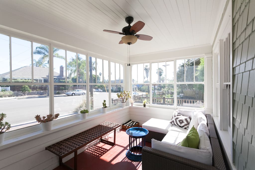 Bright Sunroom Porch