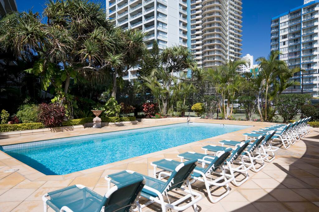 Outdoor swimming pool