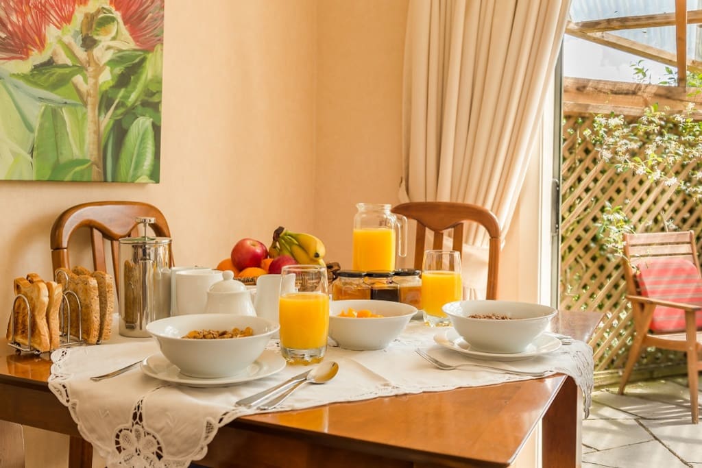 Complimentary breakfast ingredients provided - enjoy when & where it suits you!
