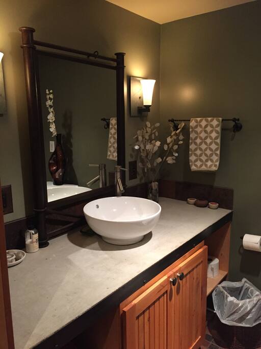 Beautiful spa-like bathroom