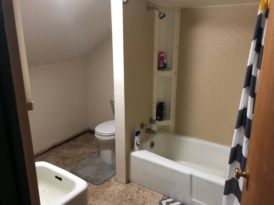 Common full bathroom.