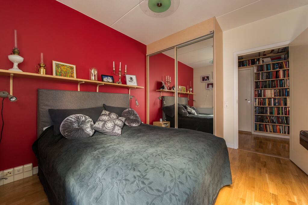 The master bedroom.