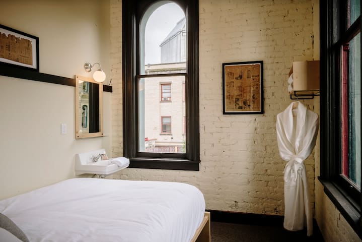 Standard Queen, Shared Baths at The Society Hotel