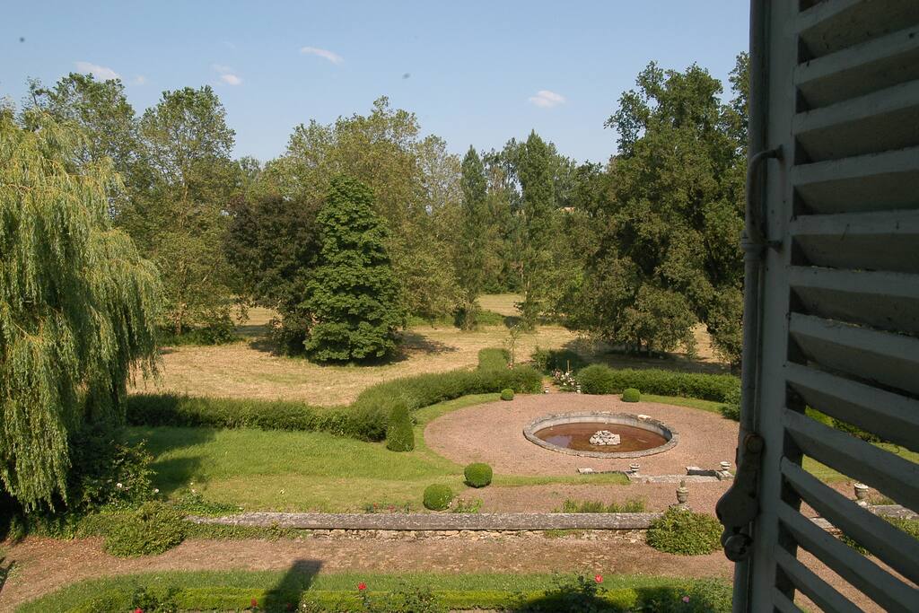 Vue sur la terrasse