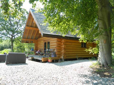 Traditional Log Cabin in the Lakes