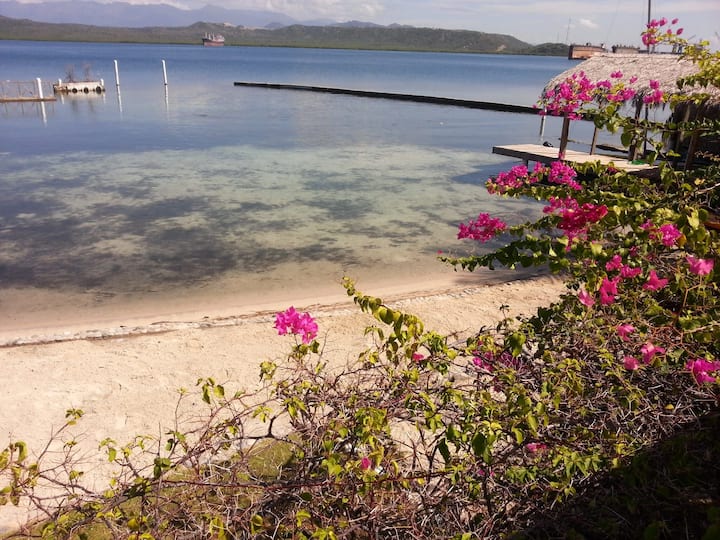 Villa with beach and private docks. In Salinas,Bani Villas for Rent in Baní, Peravia