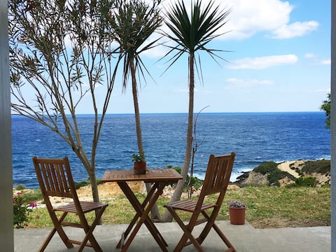 Peaceful Seaside Studio & Private Swimming Area 1