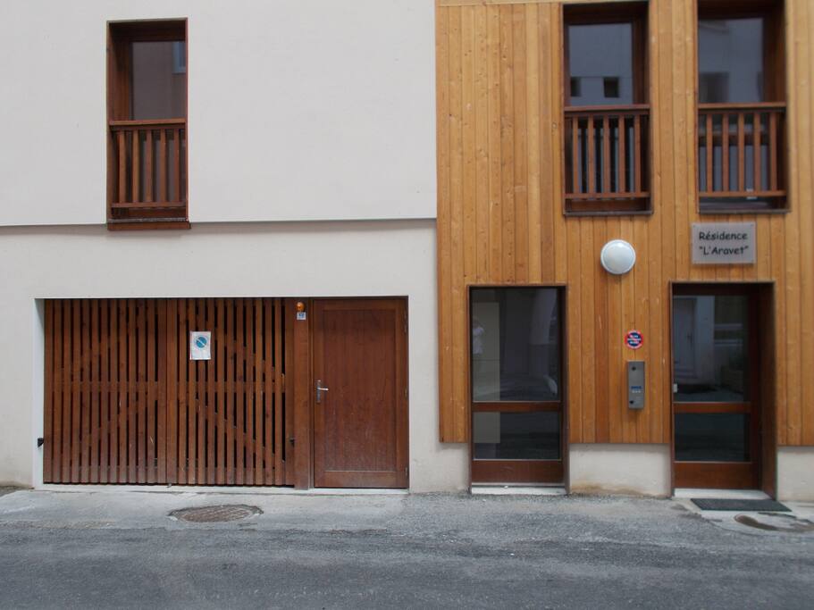 Entrée de la résidence