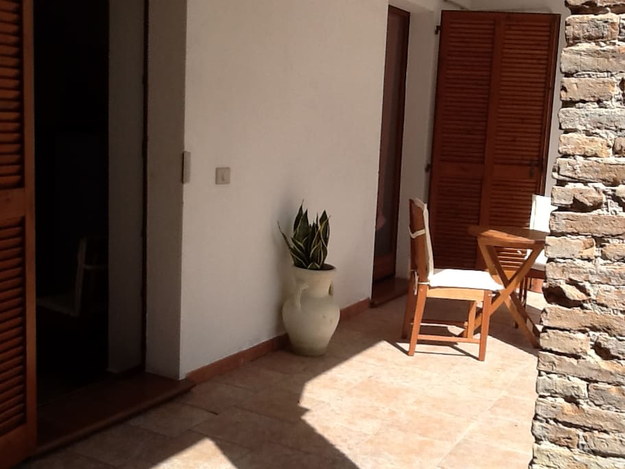 Loggiato del Cortile dove si affacciano le camere