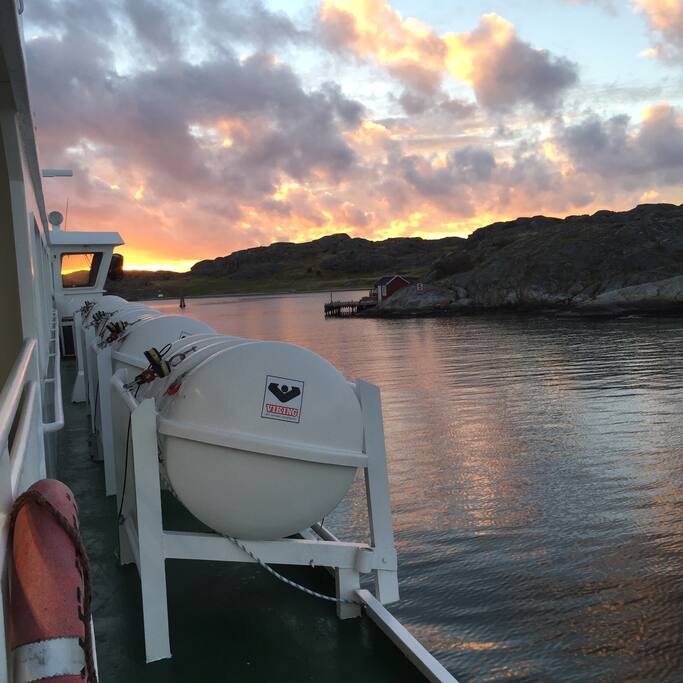 On the Ferry on my way home