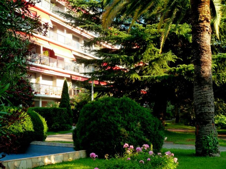Vue du parc