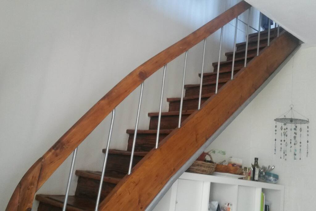 Escaliers pour monter à l'étage
