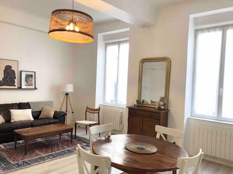 Spacious & Elegant Apartment, Center of Tournon
