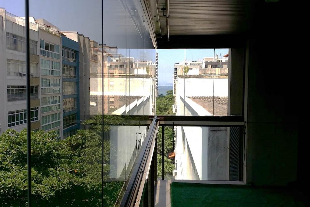 Vista da Varanda para Copacabana