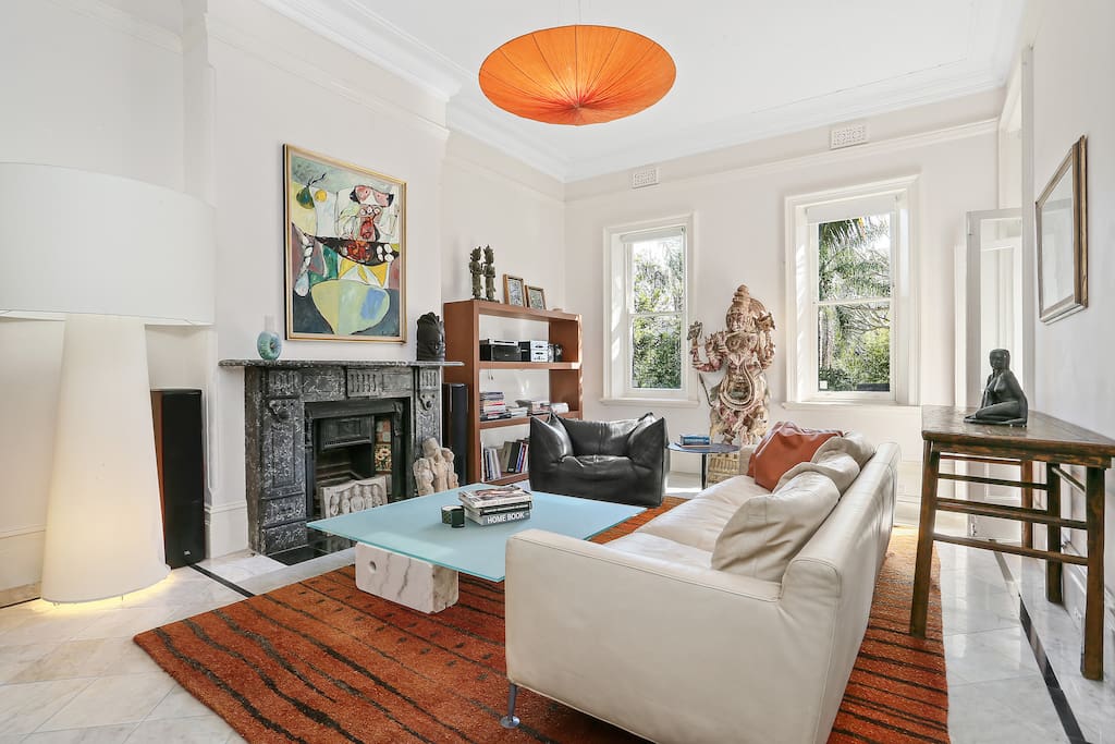 Beautifully appointed living room