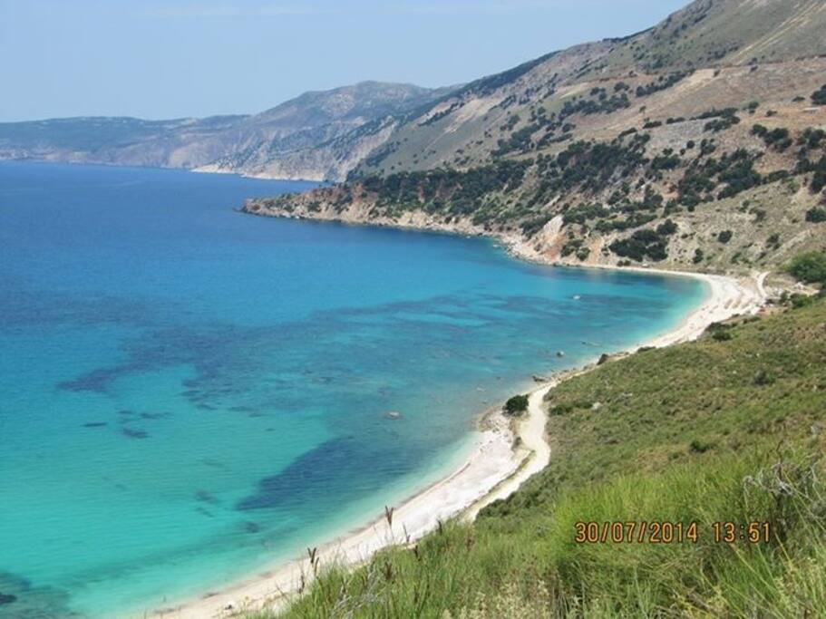 Agia Kyriaki beach view