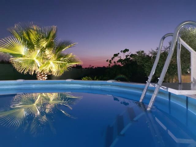 villa indipendent con piscina.Maldive del Salento