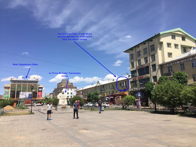 Historic Building In The Heart Of The City Center