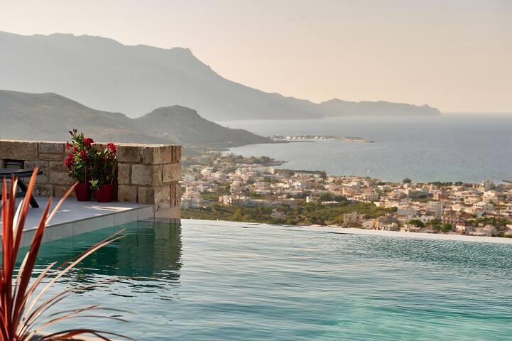 Luxury Villa Argi Infinity pool gallery image 3