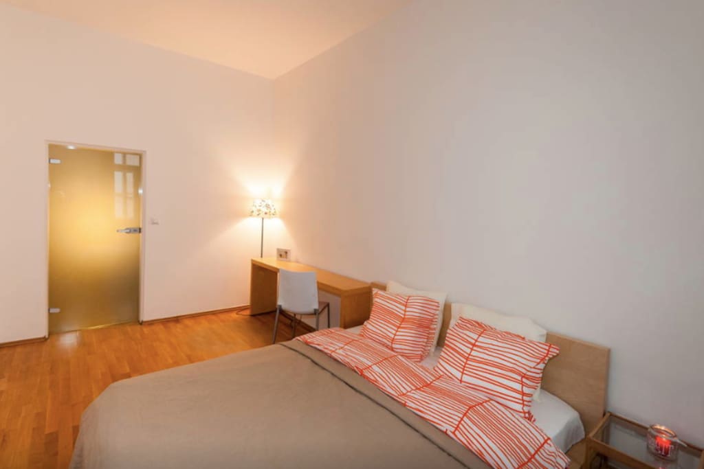 Your bright and spacious bedroom