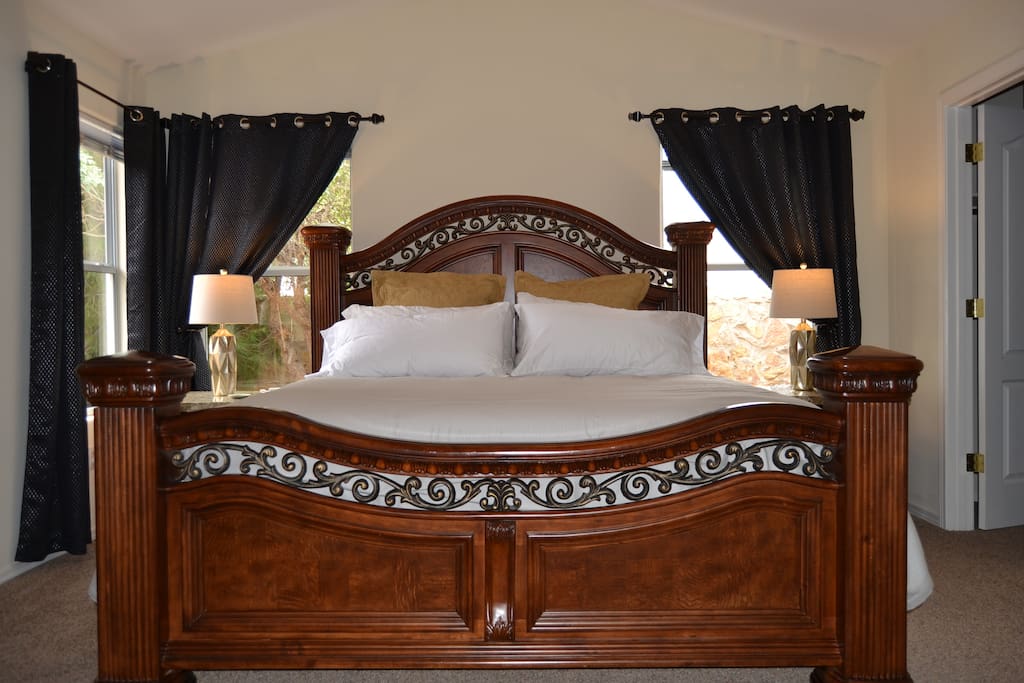 Our Stately Master - King Size Bed