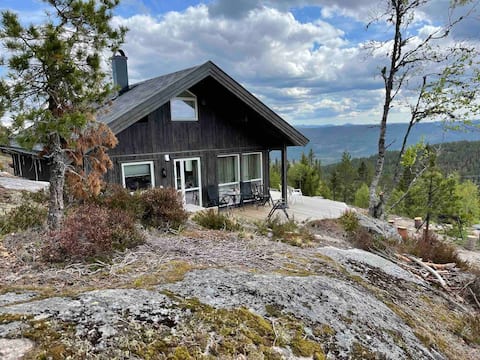 Popular Airbnb listing: Cabin in Blefjell with panoramic views in Kongsberg